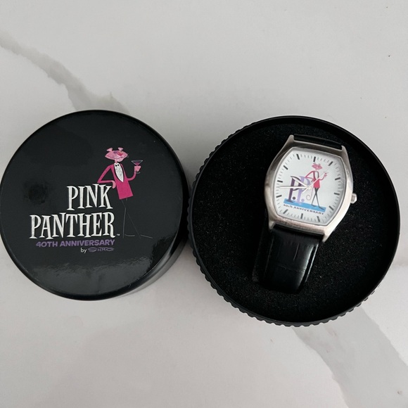 Pink Panther 40th Anniversary Watch in original case! - Picture 9 of 11